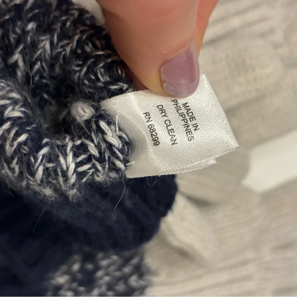 Portolano knot tri color tweeded cashmere gloves- extra glove included